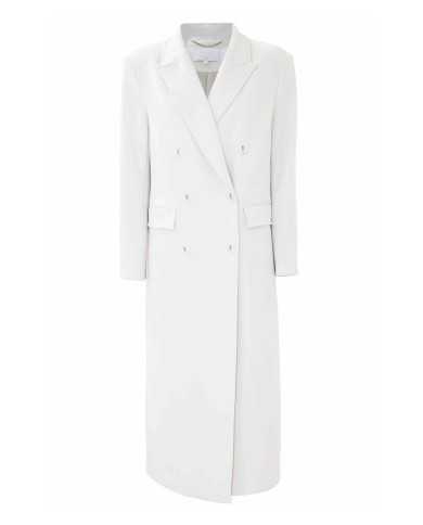 capotto latte/panna da donna con scollo rever | KOCCA