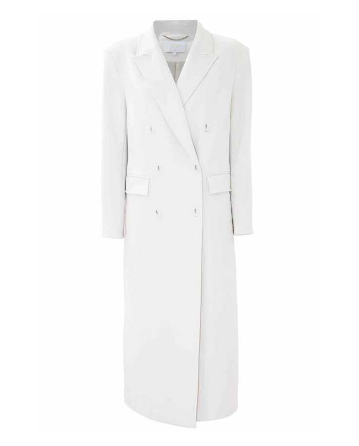 capotto latte/panna da donna con scollo rever | KOCCA capotto latte/panna da donna con scollo rever | KOCCA