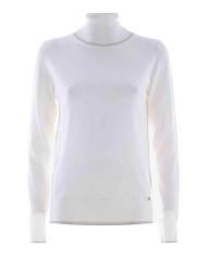 dolcevita latte/panne da donna con piccolo logo in basso | KOCCA