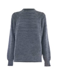 maglia grigia da uomo con filato melnge | KOCCA