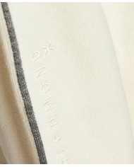 Maglia panna da uomo con LOGO RICAMO su manica | RICHMOND