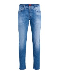 JACK & JONES Jeans Uomo 12134241 GLENN ICON AI 23/24 denim slim ela...