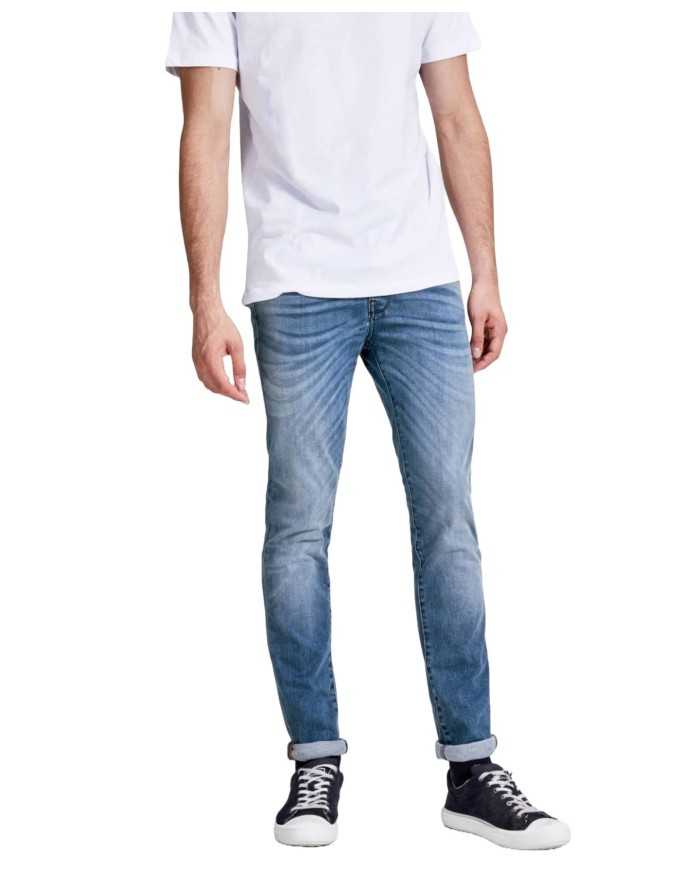 JACK & JONES Jeans Uomo 12134241 GLENN ICON AI 23/24 denim slim ela...