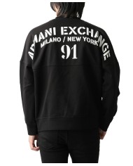 ARMANI EXCHANGE Felpa Uomo 6RZMLG ZJ4XZ AI 23/24 cotone regular con...