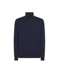 SUN68 Dolcevita Uomo K43111 TURTLE SOLID AI 23/24 lana 07 NAVY BLUE...