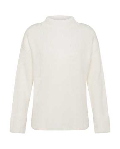 lupetto bianco da uomo CON LAVORAZIONE A MAGLIA | SUN68