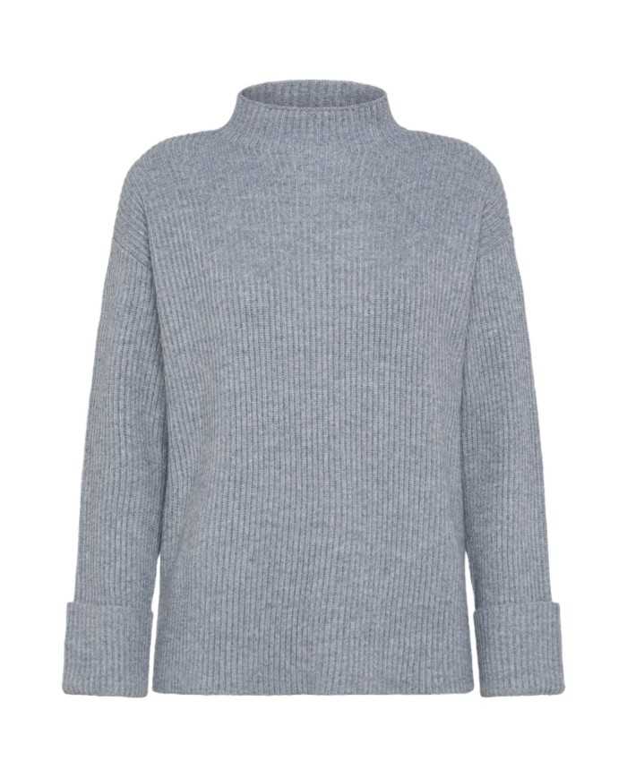 lupetto grigio chiaro da uomo CON LAVORAZIONE A MAGLIA | SUN68 lupetto grigio chiaro da uomo CON LAVORAZIONE A MAGLIA | SUN68