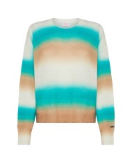 maglia deserto/acqua da donna con FANTASIA A RIGHE | SUN68