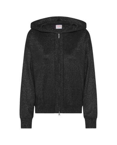 maglia nero da donna con bordi a COSTINE | SUN68