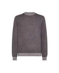 maglia acciaio da uomo con LOGO RICAMATO avanti | SUN68