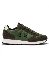 sneaker militare scuro da uomo con INSERTI in nylon e MESH | SUN68