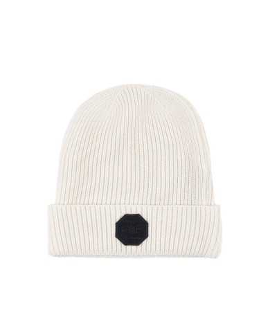 capellino latte da uomo lavorate a COTINE con LOGO PATCH | BOB capellino latte da uomo lavorate a COTINE con LOGO PATCH | BOB
