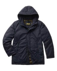 piumino blu da uomo con CUCITURE TERMOSALDATE | BLAUER