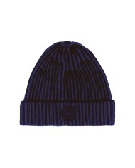 cappellino nero/copy da uomo con PATCH LOGATA su risvolto | BOB cappellino nero/copy da uomo con PATCH LOGATA su risvolto | BOB