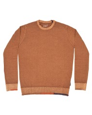 maglia legno da uomo con DETTAGLIO RICAMATO su bordi | BOB maglia legno da uomo con DETTAGLIO RICAMATO su bordi | BOB