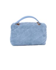 borsa azzurro cielo da donna con fibbia LOVE BIRDS CUT | PINKO
