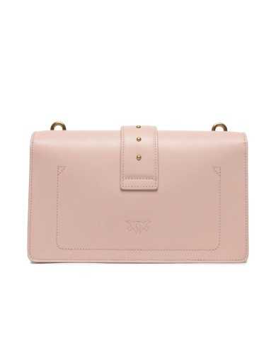 borsa cipria da donna con fibbia logata e bacello borchiato | PINKO