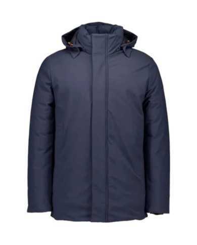 giubotto blue black da uomo con SCRITTA IN RILIEVO | SAVE THE DUCK giubotto blue black da uomo con SCRITTA IN RILIEVO | SAVE THE DUCK