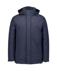 giubotto blue black da uomo con SCRITTA IN RILIEVO | SAVE THE DUCK