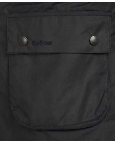 Giacca antivento uomo navy con finitura a cera opaca | BARBOUR Giacca antivento uomo navy con finitura a cera opaca | BARBOUR