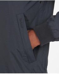 Bomber uomo navy con nervature su orlo e fodera buggy | BARBOUR Bomber uomo navy con nervature su orlo e fodera buggy | BARBOUR