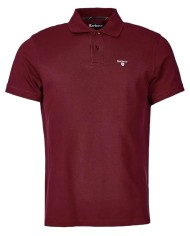 Polo da uomo ruby con logo e scudetto cucito su petto | BARBOUR Polo da uomo ruby con logo e scudetto cucito su petto | BARBOUR