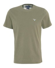 T-shirt da uomo con logo ricamato su petto | BARBOUR