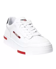 Sneakers uomo bianche con loghi e dettaglio a bandiera | RALPH LAUREN Sneakers uomo bianche con loghi e dettaglio a bandiera | RALPH LAUREN