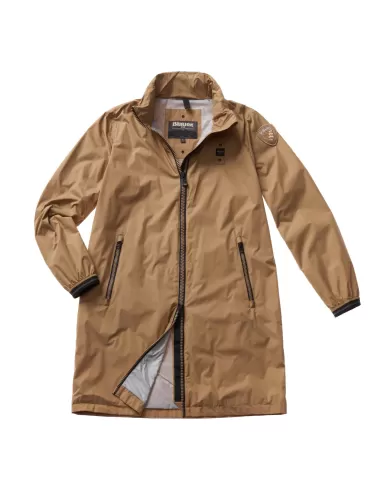 Trench donna cartoccio con cappuccio estraibile | BLAUER