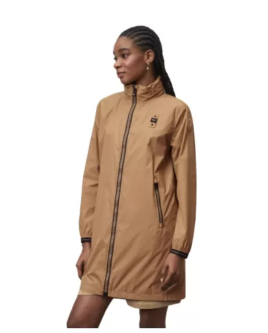 Trench donna cartoccio con cappuccio estraibile | BLAUER