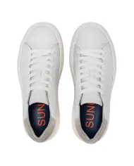 Sneakers uomo classiche bianche in pelle | SUN68 Sneakers uomo classiche bianche in pelle | SUN68