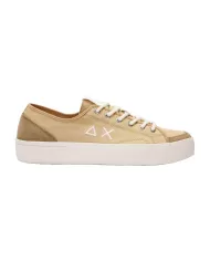 Sneakers Uomo beige stile skater in misto pelle | SUN68 Sneakers Uomo beige stile skater in misto pelle | SUN68