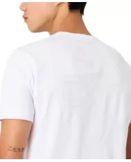T-Shirt uomo bianca con patch olografica e loghi | EA7