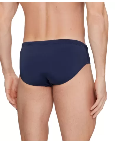 Slip mare uomo blu navy elasticizzato con logo laterale | EA7 Slip mare uomo blu navy elasticizzato con logo laterale | EA7