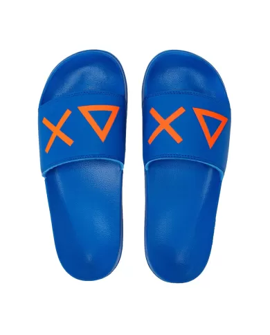 Ciabatte uomo royal con logo fluo e dettagli logati | SUN68