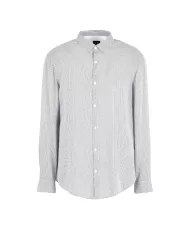 Camicia uomo wiquarry irregular lines con logo | ARMANI EXCHANGE