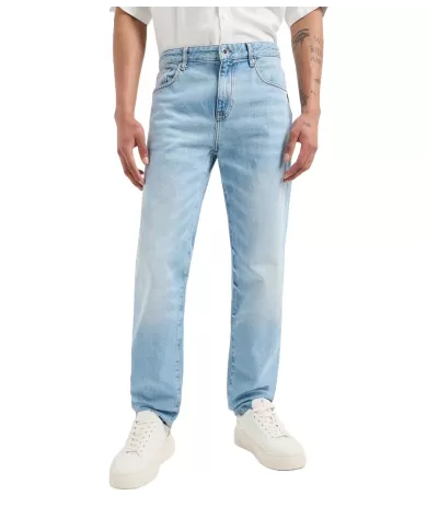 Jeans uomo indigo denim a gamba dritta | ARMANI EXCHANGE Jeans uomo indigo denim a gamba dritta | ARMANI EXCHANGE