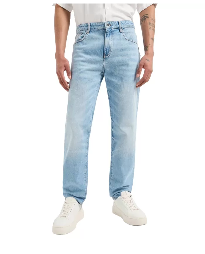 Jeans uomo indigo denim a gamba dritta | ARMANI EXCHANGE Jeans uomo indigo denim a gamba dritta | ARMANI EXCHANGE