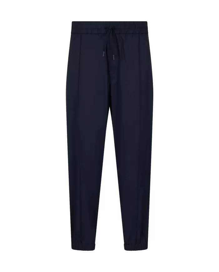Pantalone uomo deep navy con dettaglio a piega | ARMANI EXCHANGE Pantalone uomo deep navy con dettaglio a piega | ARMANI EXCHANGE