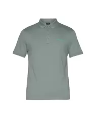 Polo uomo balsam green con logo in alto a destra | ARMANI EXCHANGE