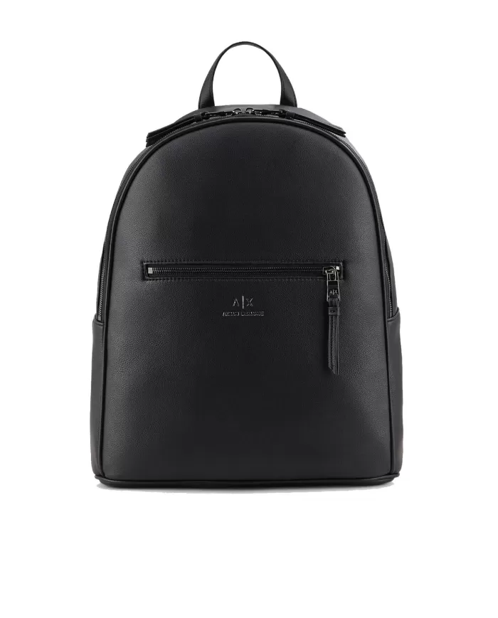 Zaino uomo nero con logo impresso | ARMANI EXCHANGE Zaino uomo nero con logo impresso | ARMANI EXCHANGE