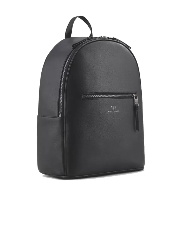 Zaino uomo nero con logo impresso | ARMANI EXCHANGE Zaino uomo nero con logo impresso | ARMANI EXCHANGE
