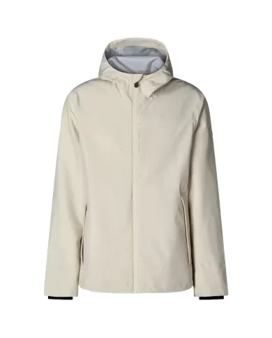 Giacca uomo shore beige con coulisse da regolare | SAVE THE DUCK Giacca uomo shore beige con coulisse da regolare | SAVE THE DUCK
