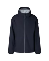 Giacca uomo blue black con coulisse da regolare | SAVE THE DUCK Giacca uomo blue black con coulisse da regolare | SAVE THE DUCK