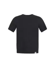 T-Shirt uomo nera con mini etichetta logata sul davanti | RICHMOND