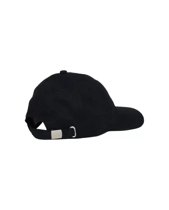 Berretto uomo nero con scritta e logo avanti e dietro | RICHMOND Berretto uomo nero con scritta e logo avanti e dietro | RICHMOND
