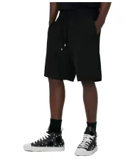 Bermuda uomo nere con coulisse e tasche ad ambo i lati | RICHMOND