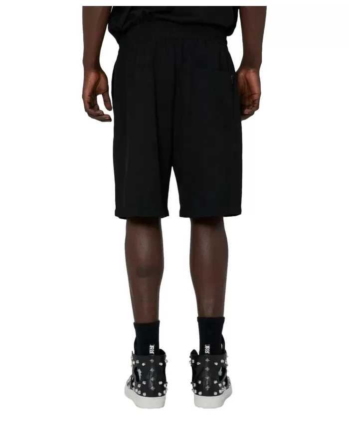Bermuda uomo nere con coulisse e tasche ad ambo i lati | RICHMOND