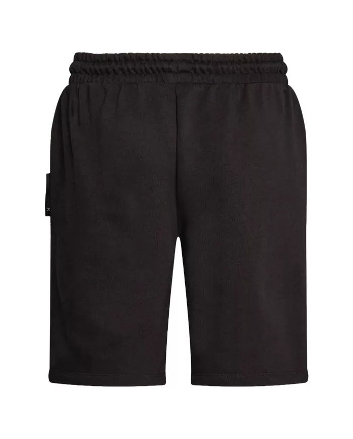 Bermuda uomo nere con coulisse e logo anteriore | RICHMOND Bermuda uomo nere con coulisse e logo anteriore | RICHMOND