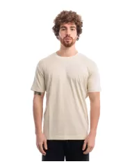 T-Shirt uomo latte con logo posteriore | RICHMOND